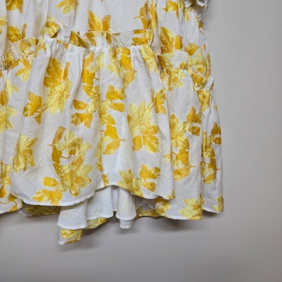 Sister Jane DREAM Oversized Manhattan Floral Jacquard Dress Sz S NWT - Picture 9 of 12